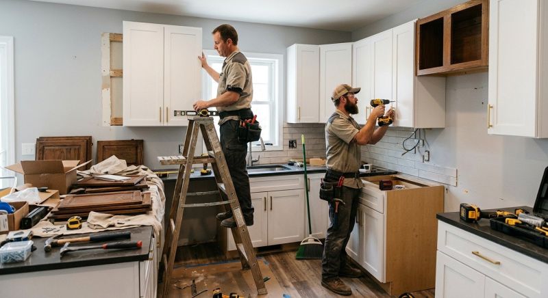 Cupboard Installation in Carmel, IN