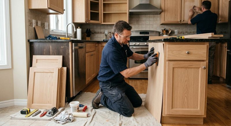 Kitchen Cabinets Refacing in Muncie, IN